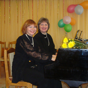 Фортепианный дуэт Лариса Мурзалева - Наталья Фёдорова.